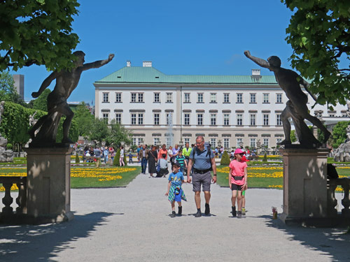 Entrance to Mirabell Gardens